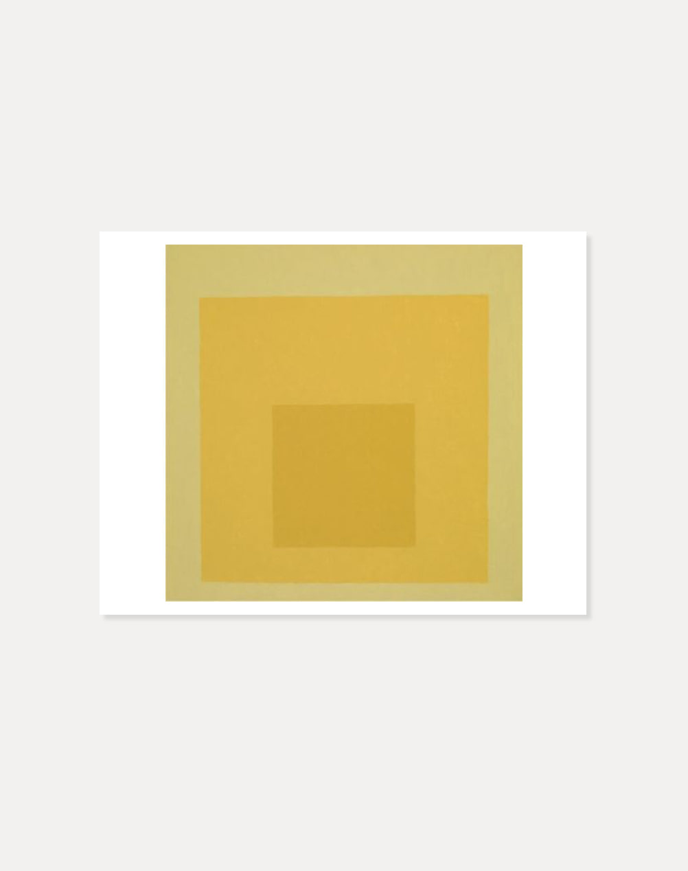 [죠세프 알베르스] Josef Albers —  Homage to the Square 71 x 56 cm