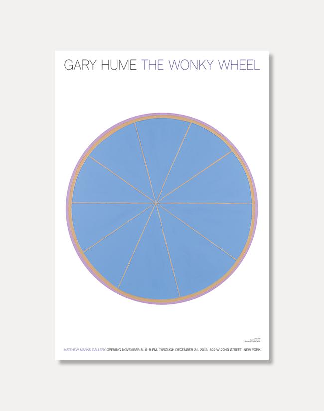 [게리 흄] The Wonky Wheel(액자포함) 51 x 73 cm 