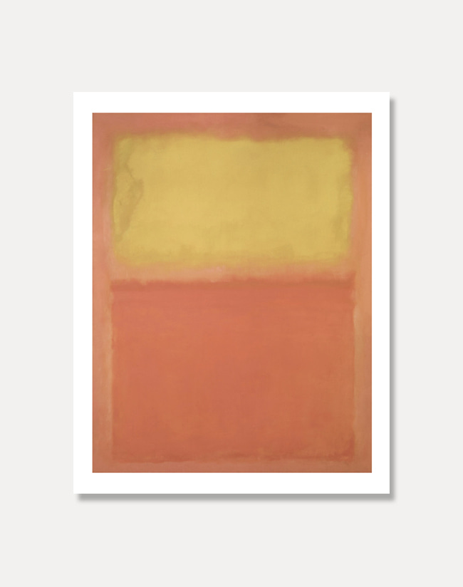 [마크 로스코]Mark Rothko — ORANGE AND YELLOW81 x 101 cm