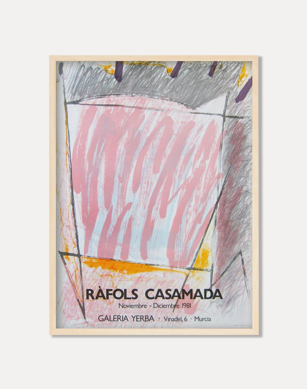[라폴스 까사마다] Rafols Casamada  (액자포함)  56 x 75 cm 