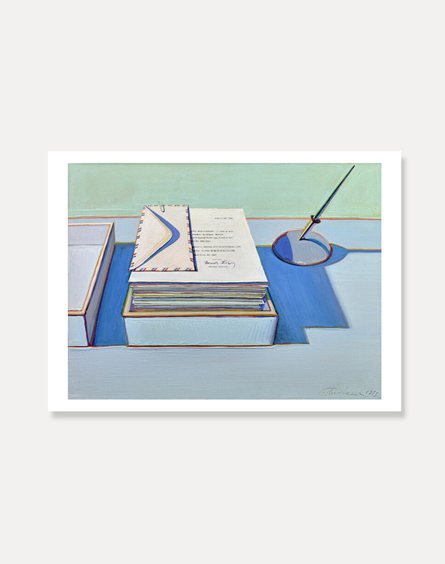 [웨인티보] Wayne Thiebaud — Office Still Life  71 x 56 cm 