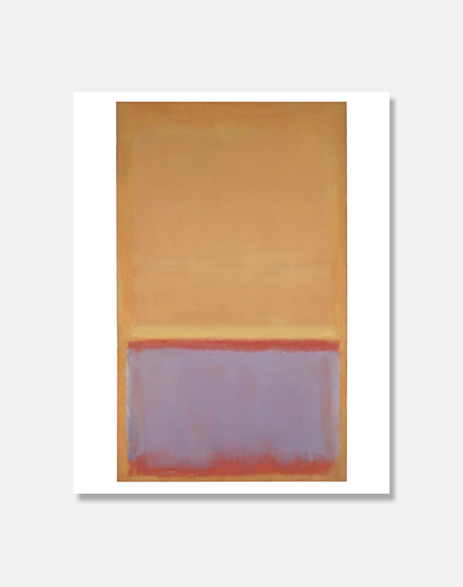 [마크 로스코]Mark Rothko — UNTITLED (Orange) 56 x 71 cm  