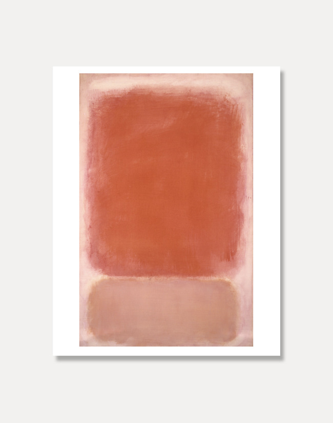 [마크 로스코]Mark Rothko — RED AND PINK ON PINK 81 x 101 cm