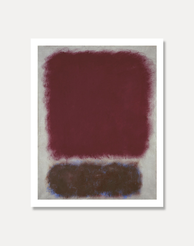[마크 로스코]Mark Rothko — RED OVER BROWN81 x 101 cm주문 후 2개월 소요