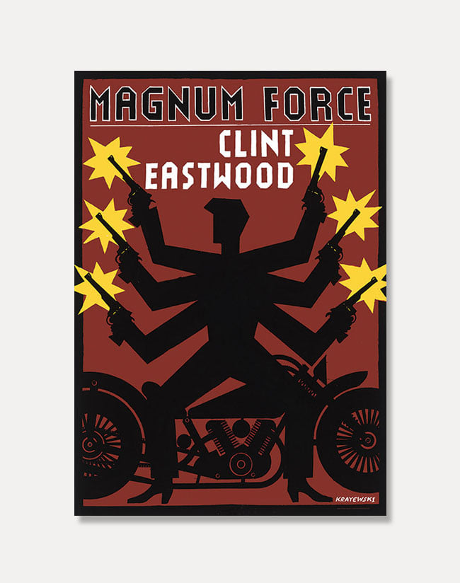 [Film Poster] Magnum Force (액자포함)70 x 100 cm 주문 후 1개월 소요