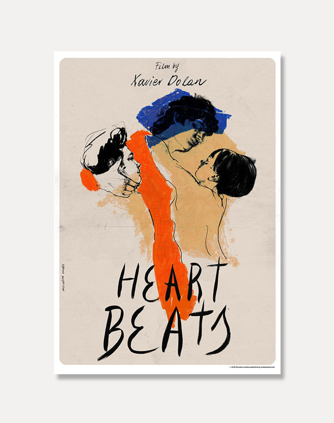 [Film Poster] Heartbeats 2018 (액자포함)70 x 100 cm