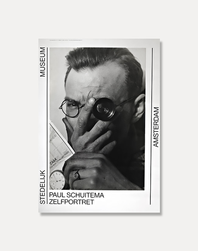 [폴 스카즈마]Paul Schuitema — Zelfportret(액자포함) 59.5 × 84 cm