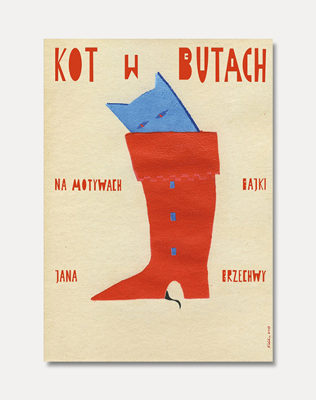 [Film Poster] Cat in Boots (액자포함)70 x 100 cm주문 후 1개월 소요