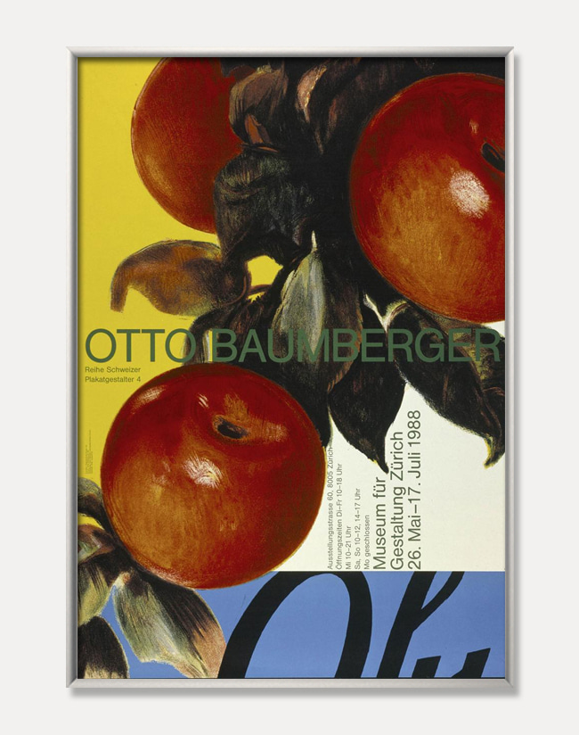 [오토 바움베르거]Otto Baumberger(액자포함)90.5 x 128 cm  주문 후 2개월 소요