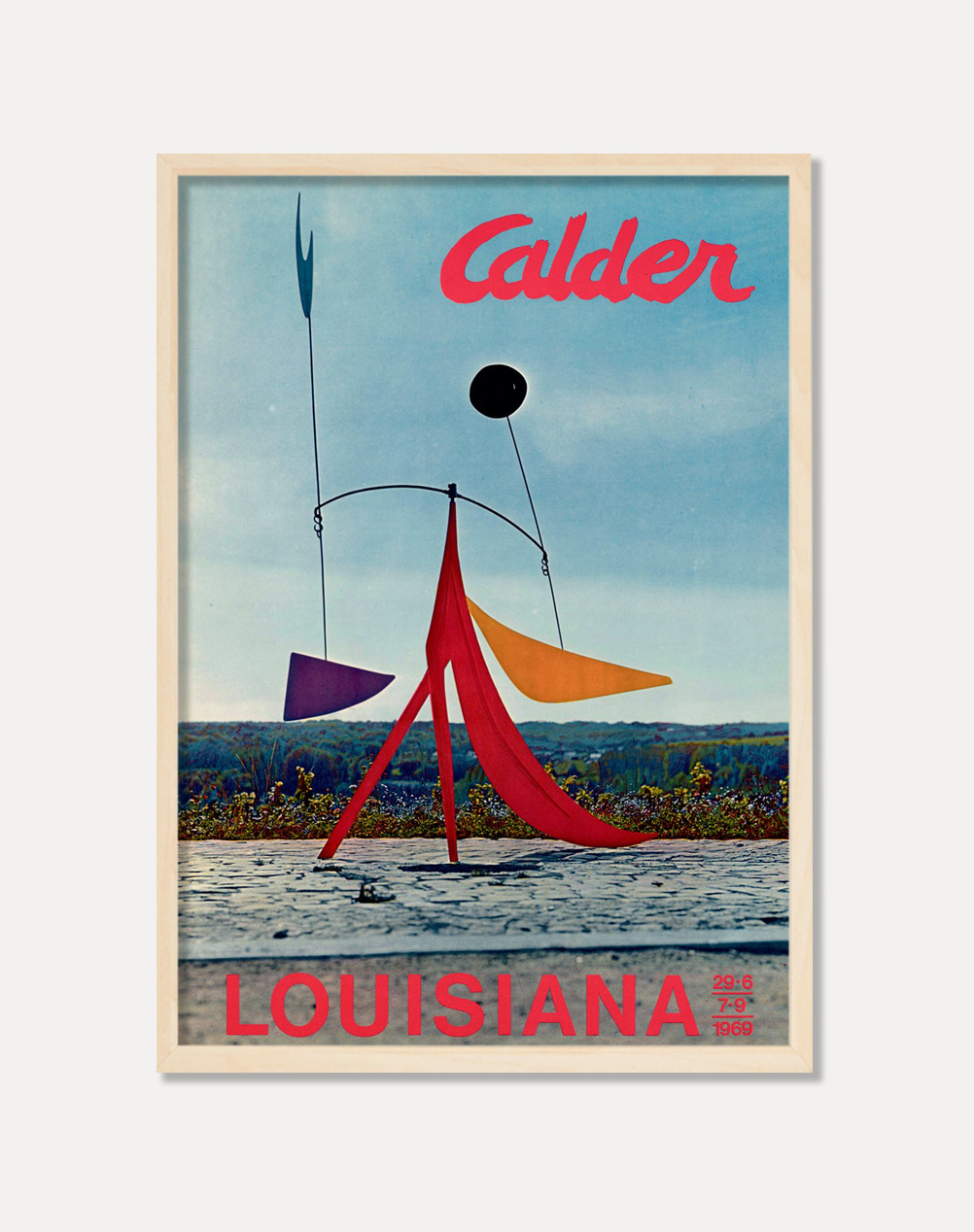 [알렉산더 칼더]CALDER — THE IGUANA 1968 (액자포함)59.4 x 84.1 cm (A1)