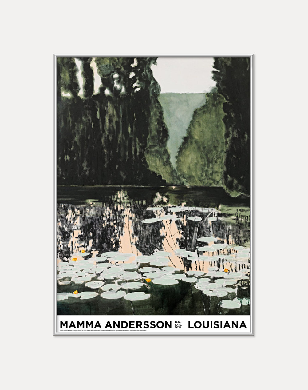 [마마 앤더슨]MAMMA ANDERSSON — POND (2019) (액자포함)59.4 x 84.1cm 