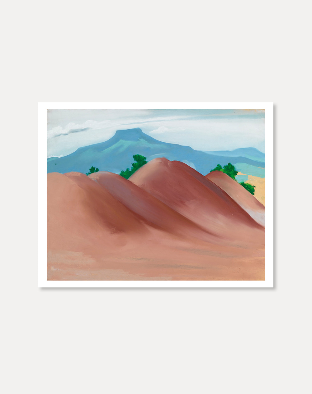 [조지아 오키프] Red Hills with the Pedernal 81 x 101 cm