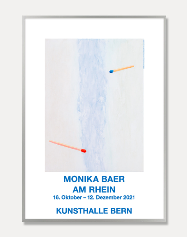 [모니카 베어] Monika Baer — Am Rhein (액자포함) 90.5 x 128 cm 