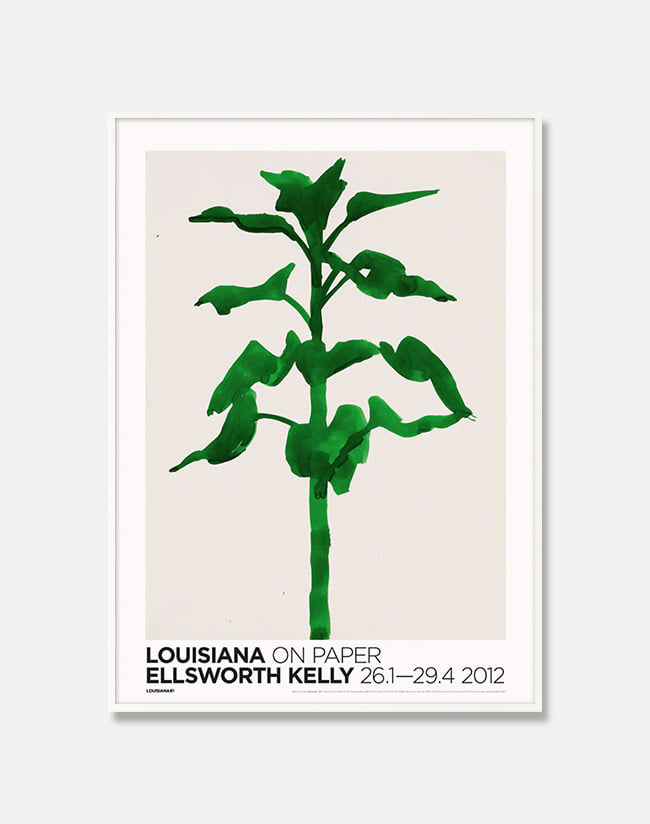 [엘스워스 켈리]Ellsworth Kelly — SUNFLOWER (1957)(액자포함)59.4 x 84.1cm