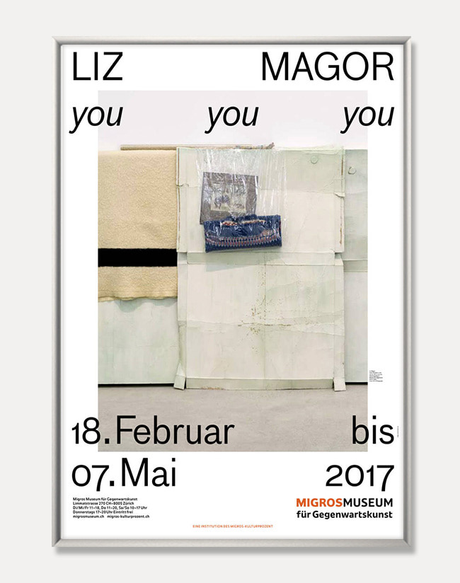 [리즈 메이거] LIZ MAGOR — YOU YOU YOU (액자포함)  90 x 128 cm 