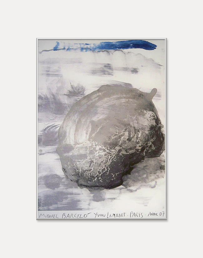 [미켈 바르셀로] Miquel Barcelo — Print (2007) (액자포함)  52 x 74.5 cm 