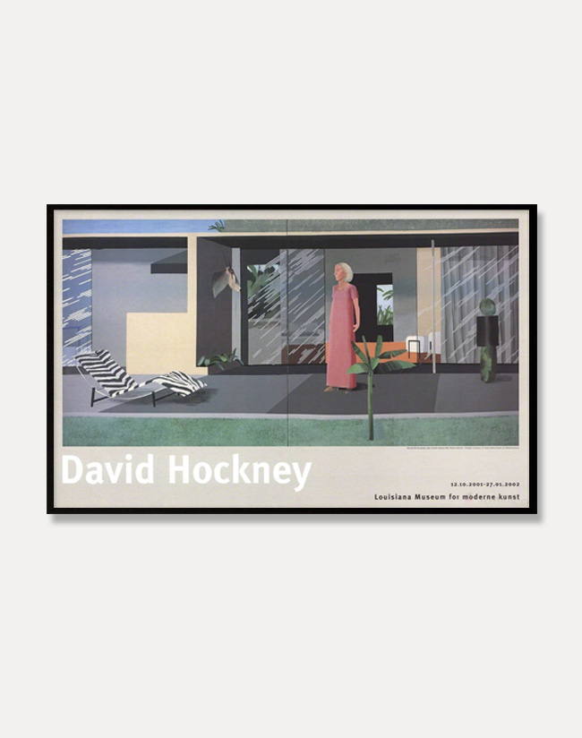 [데이비드 호크니]DAVID HOCKNEY — EVERLY HILLS HOUSEWIFE 1966 (액자포함) 80 x 50.2 cm 