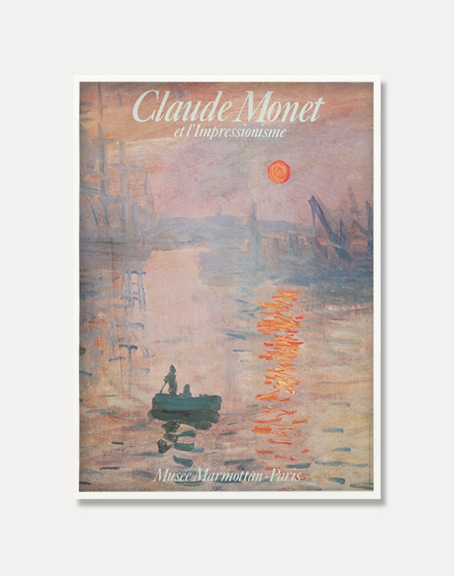 [클로드 모네] Claude Monet — et Impressionisme (액자포함)  61 x 86 cm 