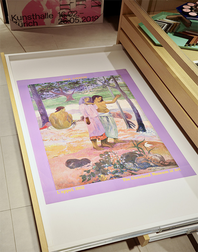 [폴 고갱]  Paul Gauguin — L&#039;appel (액자포함)  61 x 86 cm 