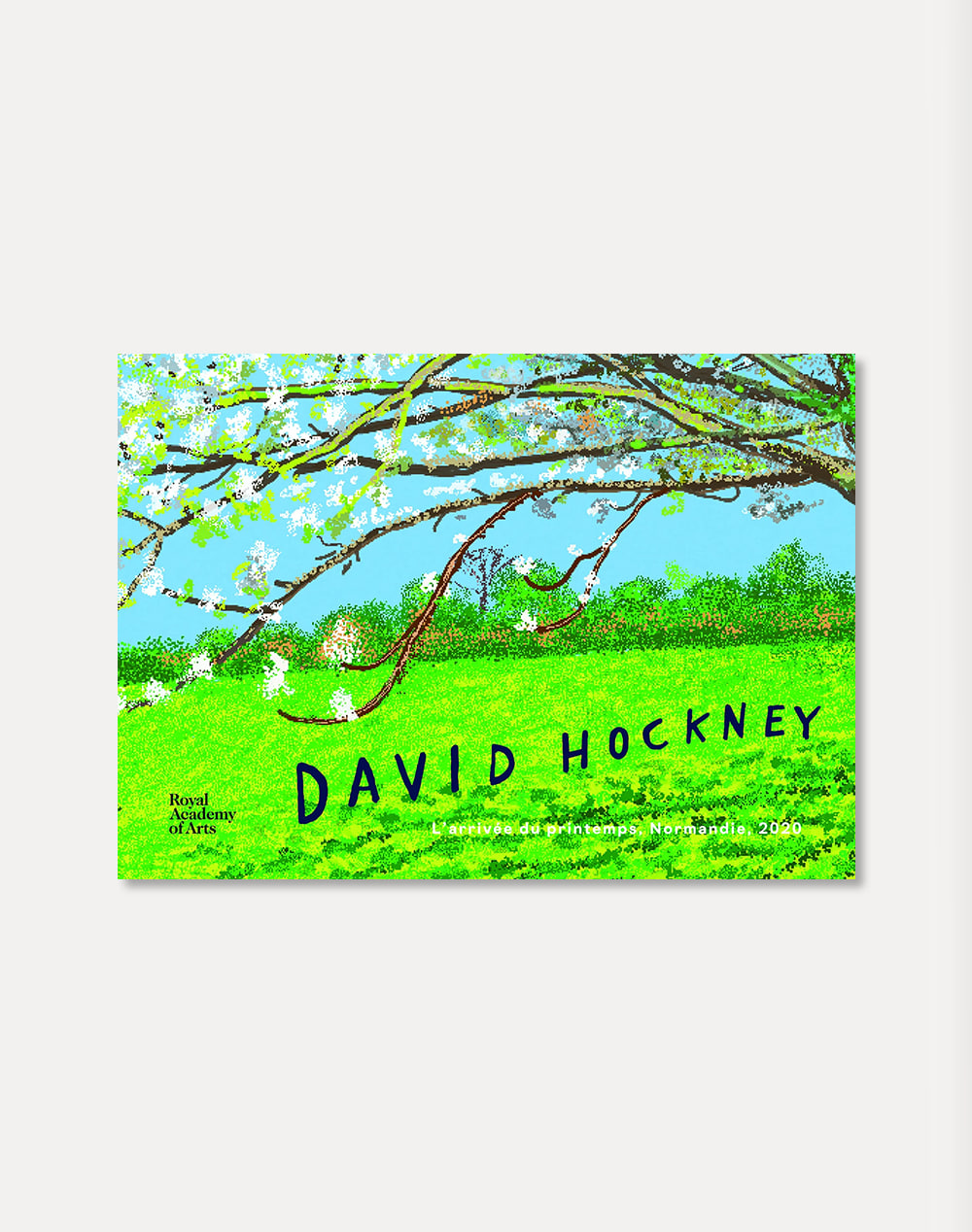 [데이비드 호크니] DAVID HOCKNEY — L&#039;arrivée du printemps, Normandie, 2020 